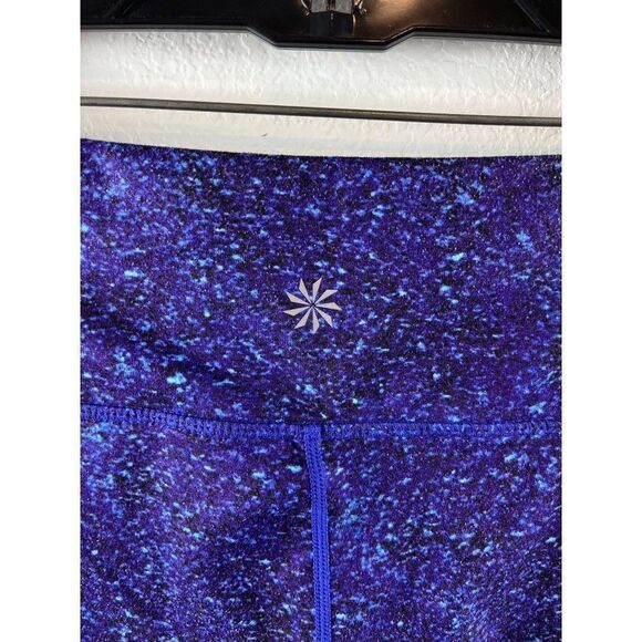 Athleta Ombre Galaxy Print Superluxe Tight Full Length Leggings Small Multicolor - Picture 9 of 16
